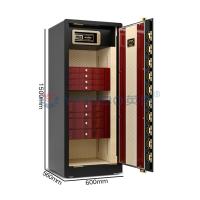 Double alarme Luxe Jeu intelligent haut de gamme coffre en acier massif 170kg Montre coffre avec tournevis