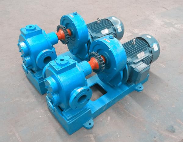 Hot Oil Jacketed Arc Mini Gear Pump For Bitumen Loading And Unloading
