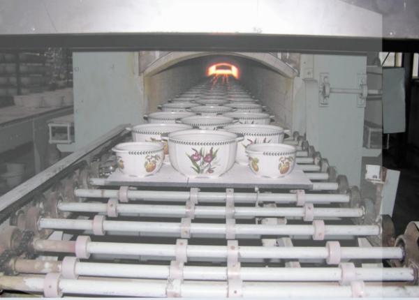 Daily Ceramic Firing Flower Baking Gas Roller Kiln
