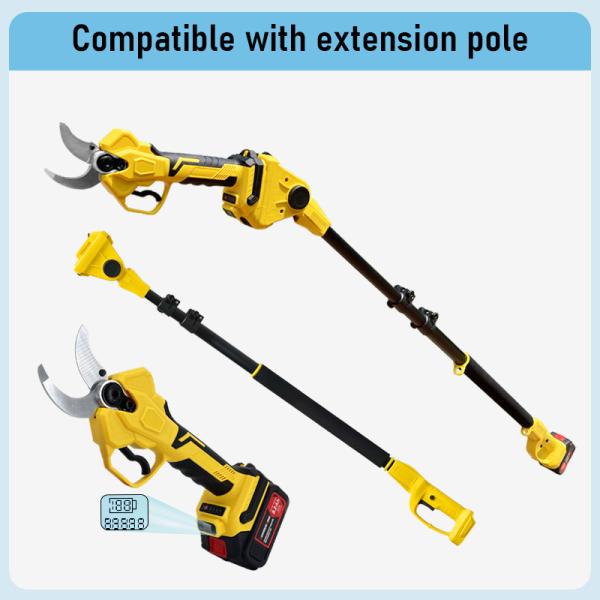 Ciseau à taille sans fil à 21V, tailleuse de jardin électrique professionnelle, tailleuse à batterie.