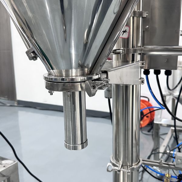 Semi-Automatic Powder Filling Machine with ≤±1% Filling Accuracy and PLC Control System for Precise Dosing