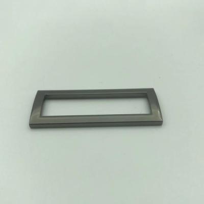 Silver Grey Color 1 Inch Metal Hook Buckle Custom Logo Service