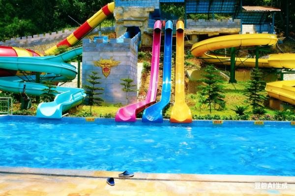 2025 Nueva piscina al aire libre tobogán de fibra de vidrio equipo de juego acuático parque infantil diseño personalizado para adultos