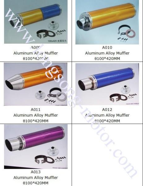 EEC 50cc Gas 2-stroke 4-stroke YAMAHA JOG50 Muffler Carbon fiber muffler Refit Muffler