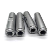 Custom CNC Machined Carbon Steel Threaded Blind Hole Sleeve
