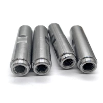 Custom CNC Machined Carbon Steel Threaded Blind Hole Sleeve