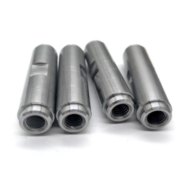 Custom CNC Machined Carbon Steel Threaded Blind Hole Sleeve