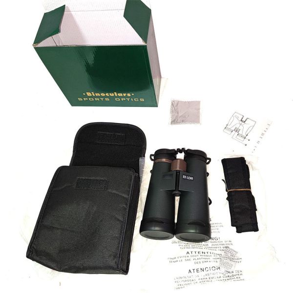 12x50 ED FMC Magnesium Alloy Body Premium Binoculars Extra-Low Dispersion Objective Lenses Outdoor And Birding Binocula