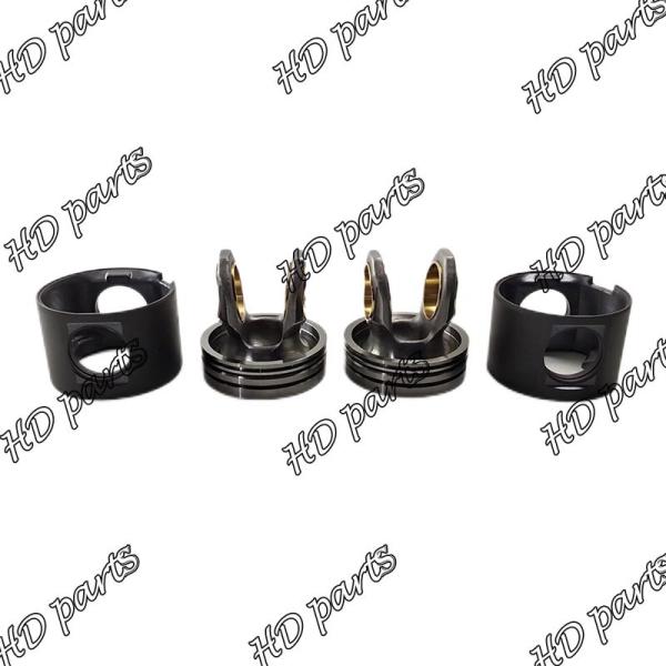 Pistão 276927 40265960 do motor diesel do preto de D12A