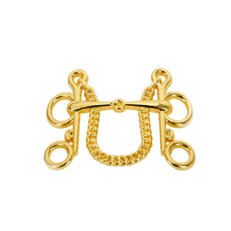 Fashion Gold Metal Lock Accessories Handbag Lock Decoration Part