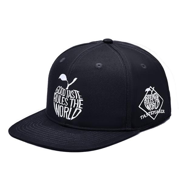 Embroidery Logo Custom Snapback Fitted Caps High Quality Closed Back Snapback Hats Para Homens