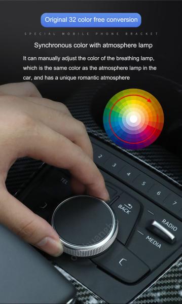 Ouchuangbo Rotating Treble Lamp Lift Tweeter speaker for Audi A4 A6 C7 A7 A8 Q5 Q8 Q7 Rotating Treble Lamp Lift Tweeter