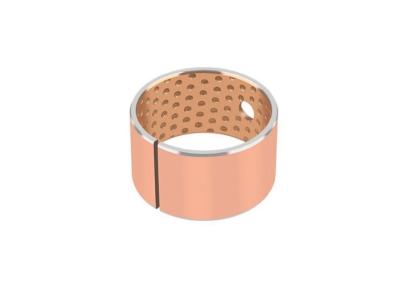 Steel Copper Plated Or Tin Plated Dry Sliding Bearing Bushings CuPb10Sn10 Material