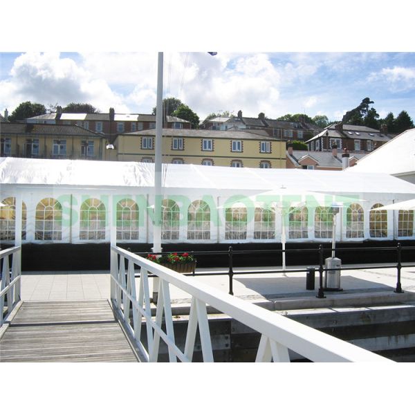 20x40 Exterior Big Party Marquee Tent Custom Space For Weddings High Reinforce Aluminum