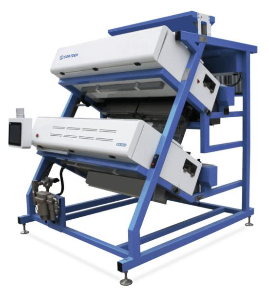 High Resolution Tea Colour Sorter Machine Two Layer Remote Control With IR Cameras
