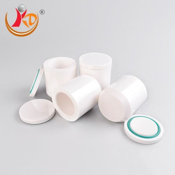 Cylinder Shape 50ml Zirconium Porcelain Grinding Jar Retsch Style Planetary Milling Jars Laboratory Use