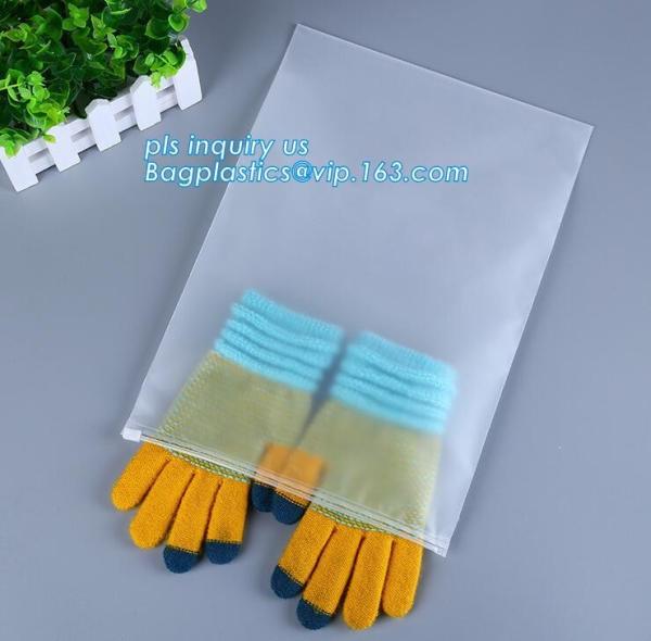 Underwear Bra Packaging Bag With Slider Zipper Ring Holder, creative stationery pvc plastic bag with slider, slider zipp