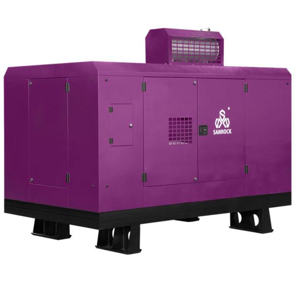 Water Cooled Screw Air Compressor for Water Well Drilling 24m3/min Air Consumption