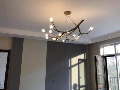 Living room Bedroom Wooden Tree Branch decorative lustre pendant home Chandelier lighting( WH-CI-107)
