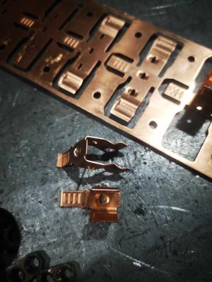 Fósforo de cobre de berílio de cobre de precisão de metal eletrônico personalizado