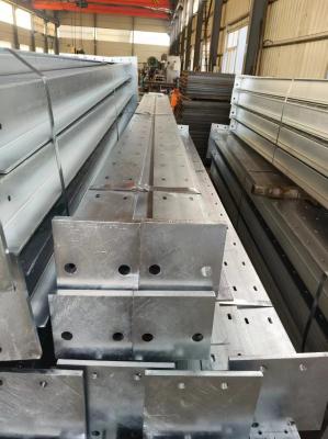 Aço galvanizado exterior de parede de retenção de vigas H OEM