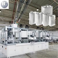 Fermeture automatique du fond des canettes oblongues vides