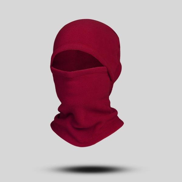 Fleece hats men and women winter windproof warm mask outdoor skiing riding neck cover electric vehicle headgear ear cap