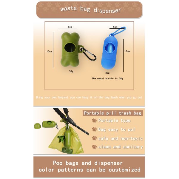 Pet Cleaning Tool Customization Service Provided for Biodegradable Dog Waste Bags