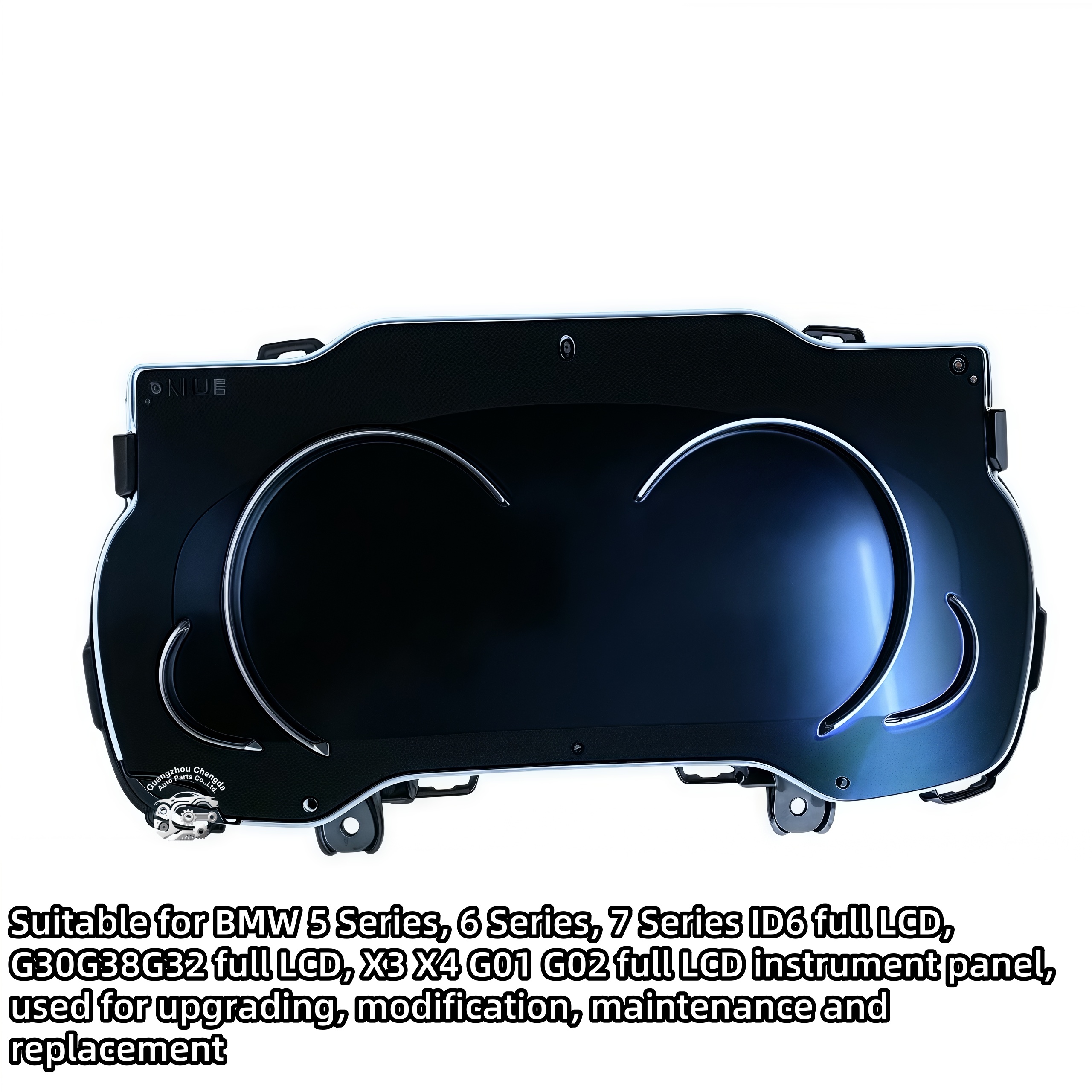LCD Instrument Cluster Panel | for BMW 3/5/7 Series & X3/X4 (G30 G32 G11 G01 G02 2017-2019) | Speed Meter Multimedia Dashboard