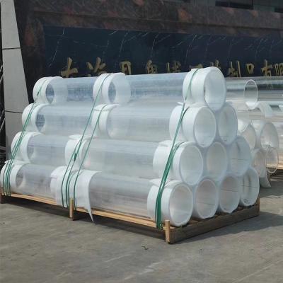 Heating Quartz Glass Tube Transparent Semiconductor High Transmittance