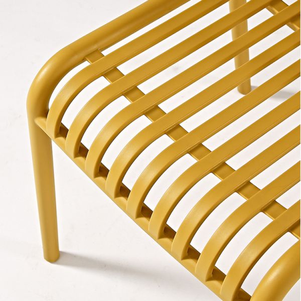 Indoor Outdoor Stackable Plastic Metal Wire Chairs for Hotel Garden Restaurant Dining