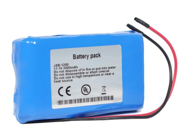 Syringe Infusion Pump Battery For JYM JSB-1200 / 11.1V 2000mAh Li-Polymer
