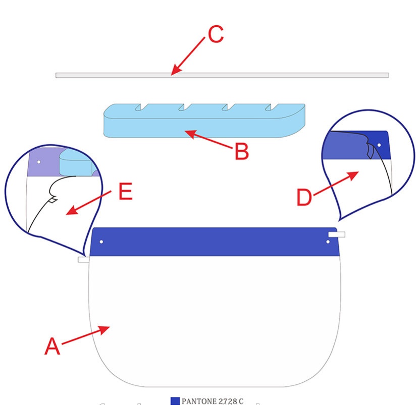 Защитные маски анти- тумана устранимые медицинская пропускаемость 33км * 19км высокая светлая