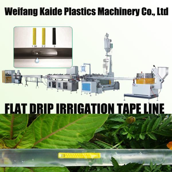 Flat Emitter Drip Irrigation Tape Line Supplier from China KAIDE factory