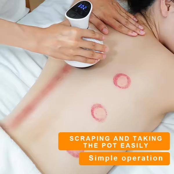 Portable Chinese Vacuum Cupping Massager Body Scraping Electric Therapy Machine