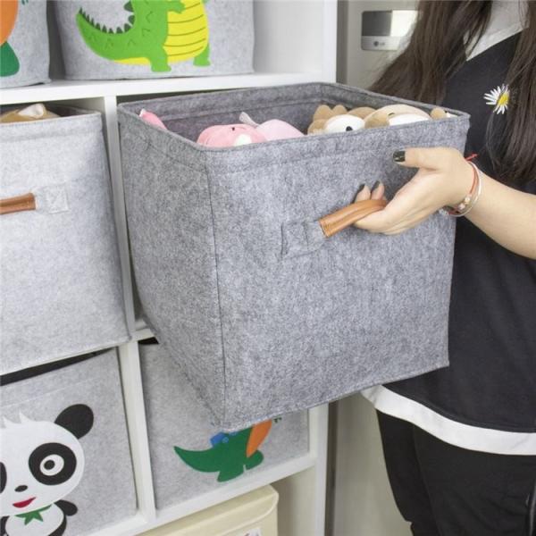 Collapsiable Modern Household Storage Baskets Solution Opp Bag Packed Customized Package
