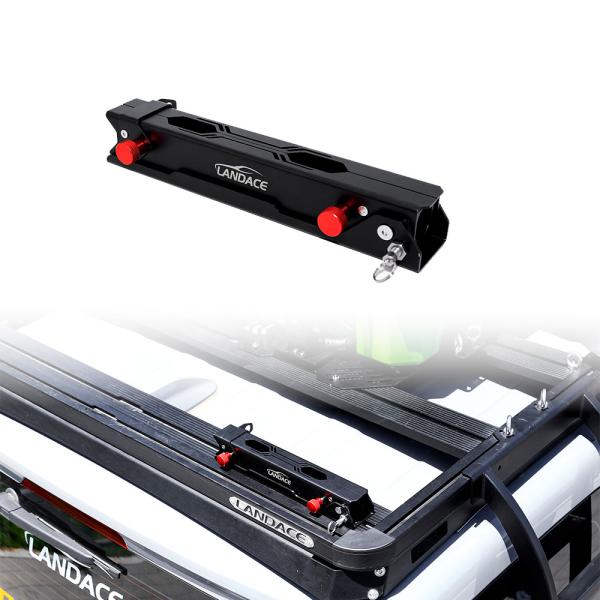 Off Road Aluminum Alloy Car Flag Pole Mount Bracket 308*98.5*51.4mm Finish Anodizing
