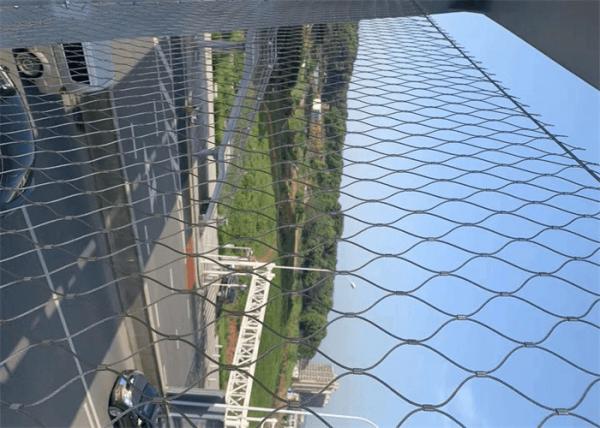Metal Balustrade Mesh Infill Marinas Wire Mesh Flexible 7x7 7x19
