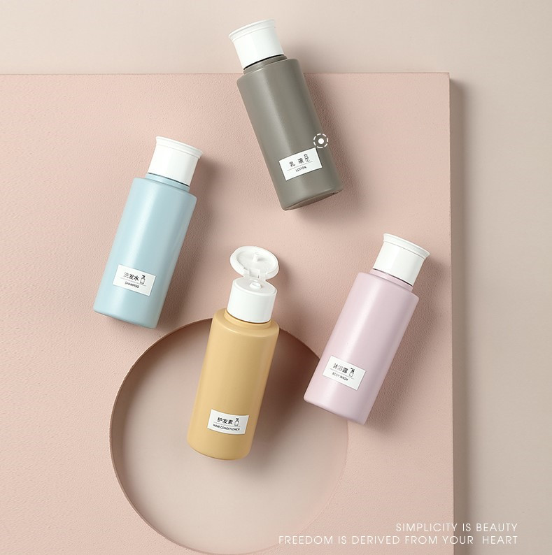 Круглые трубки выжимкы 150ml 200ml красочные косметические