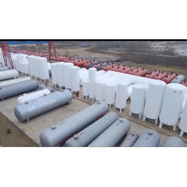 Q345R Cryogenic Liquid Carbon Dioxide Storage Tanks  20m3