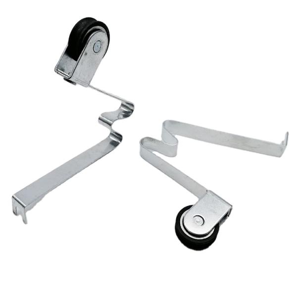 ANSI Graded Steel Sliding Door Wheels Rollers For Wardrobe Cupboard