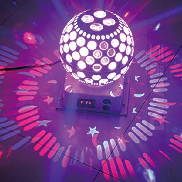 8pcs 3W RGBW Cree LED Effect Light , DMX512 Lantern Crystal Magic Ball Effect Light