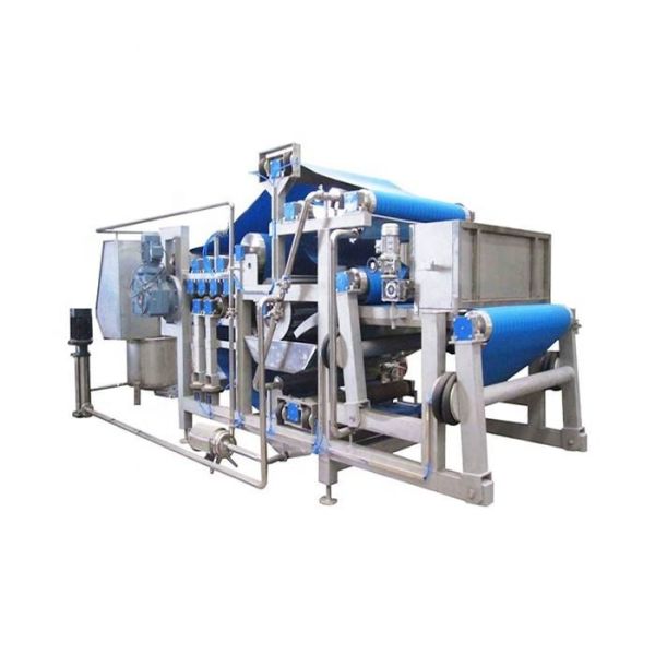 Prensa de tipo cinturón de jugo de manzana de prensa industrial a frío profesional