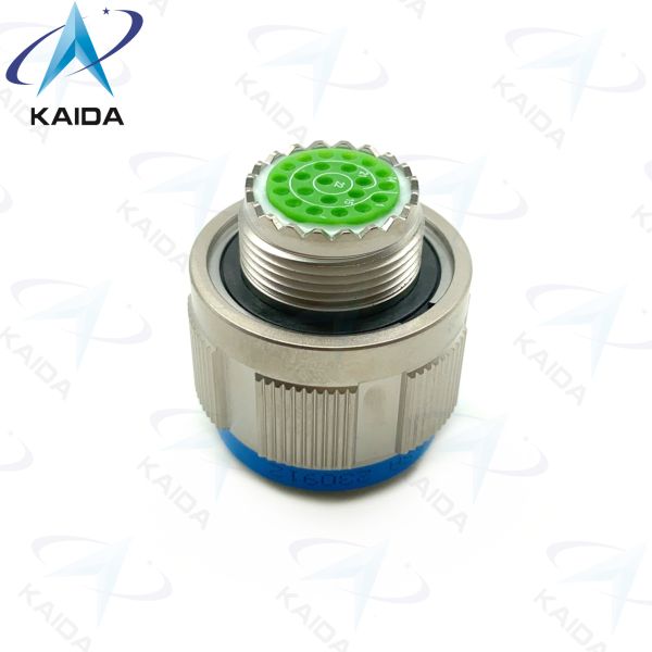 Tipo de contacto para el acabado y el corte de la cáscara de níquel inelectro para las alfileres femeninas MIL-DTL-38999 Serie III.D38999/26FC35SA.22