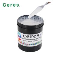 Água da tinta de impressão de uma segurança de 80 graus - baseou incolor irreversível da impressão de Flexo à tinta azul da mudança de temperatura
