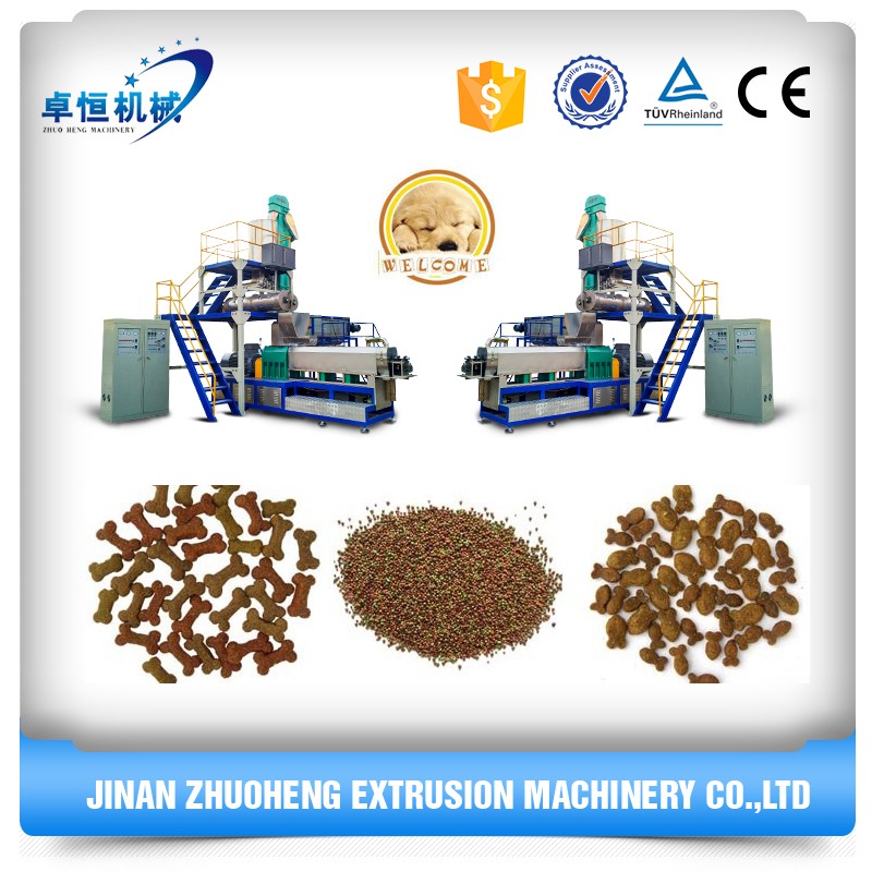 Полностью автоматическая экструзионная линия для собак