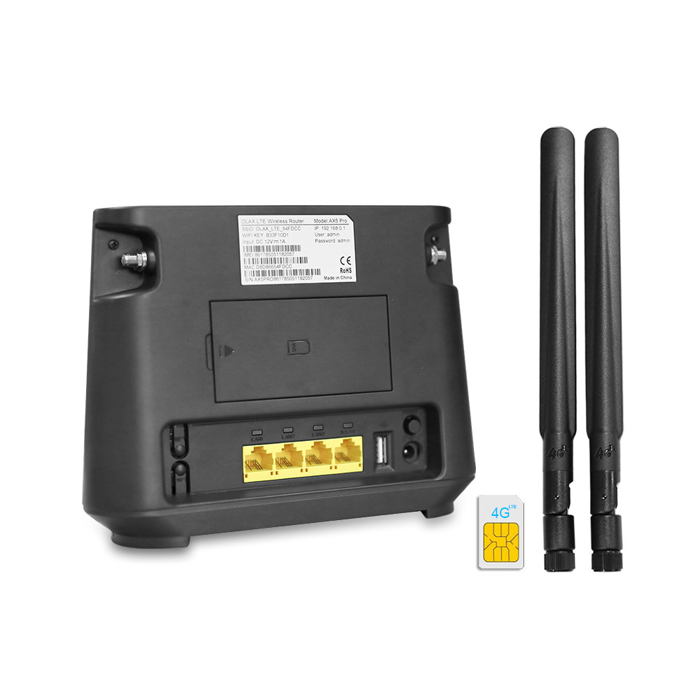 Маршрутизатор CPE CPE Wifi открытый маршрутизатором Cat4 Lte OLAX AX5 PRO супер быстро
