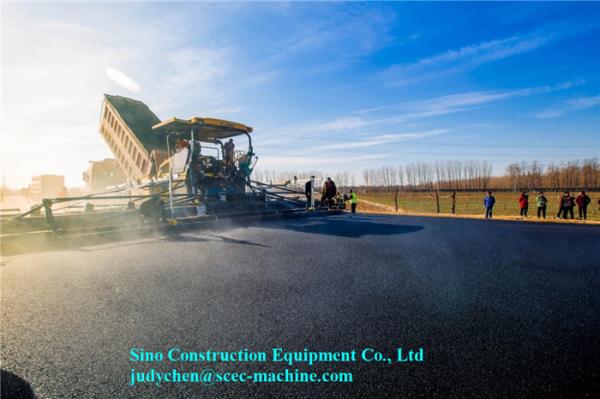 A construção de estradas de XCMG faz à máquina a espessura máxima concreta 500mm do asfalto de 9.15m