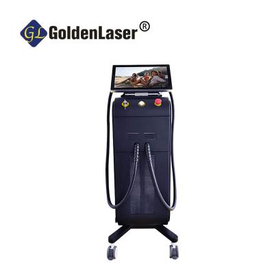 Máquina 1064 tripla da remoção do cabelo do laser do diodo do diodo Laser/755 808nm do comprimento de onda