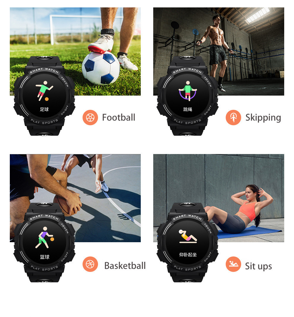 Smartwatch 150mAH напоминания IOT Bluetooth вибрации делает 1,09 дюйма водостойким